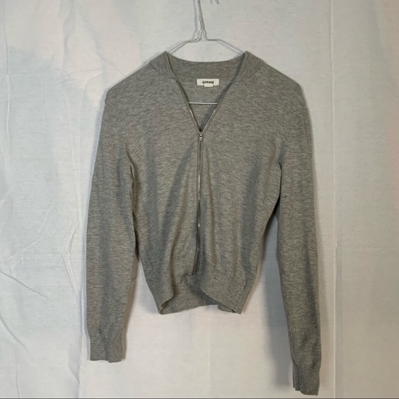 GARAGE bomber cut sweater - Picture 2 of 2
